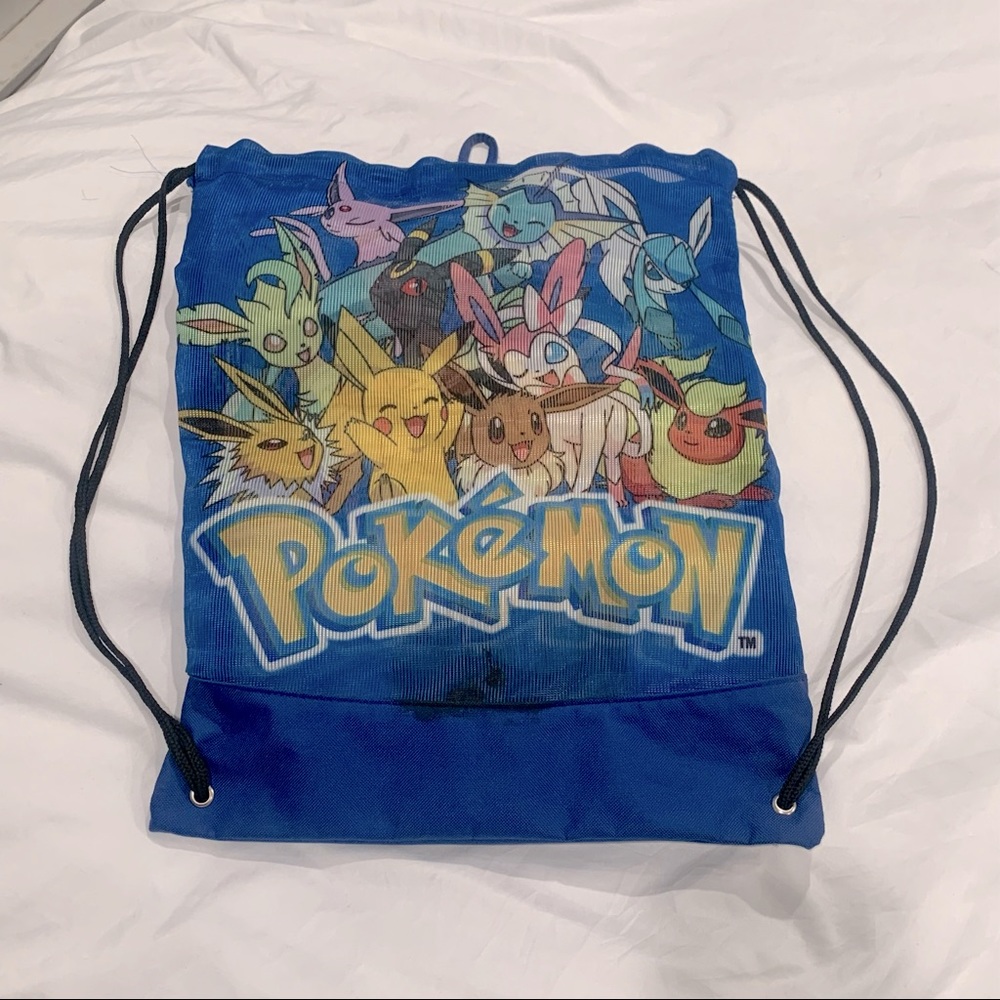 Pokémon sling backpack purse bag messenger tote satchel - cards books magazines
